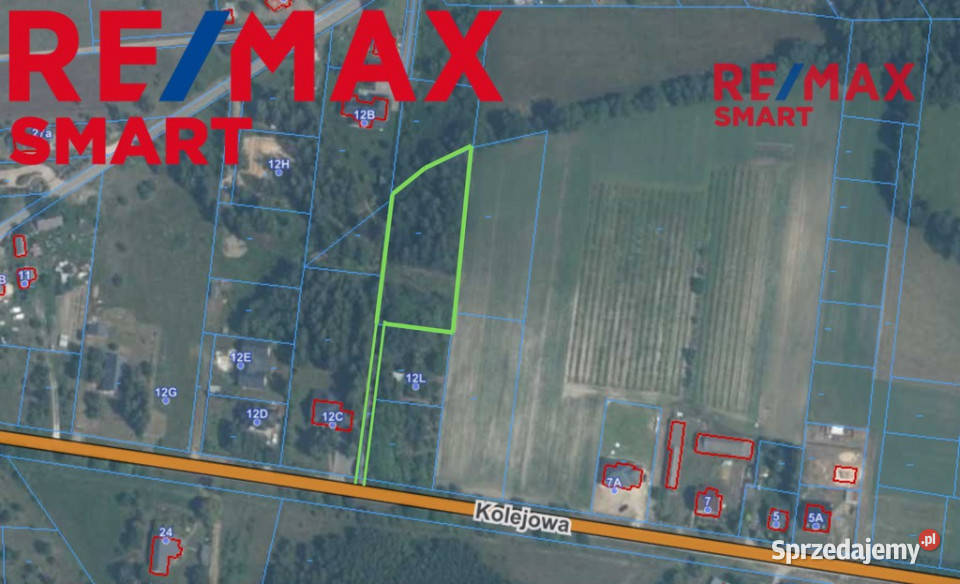 WYJĄTKOWA DZIAŁKA Z WZ 3204 m2 GRABÓW PILICĄ 38m mazowieckie Grabów nad Pilicą