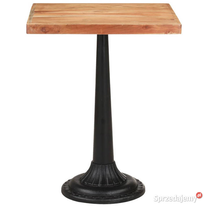 Stolik bistro 60x60x76 lite drewno akacjowe mazowieckie Warszawa