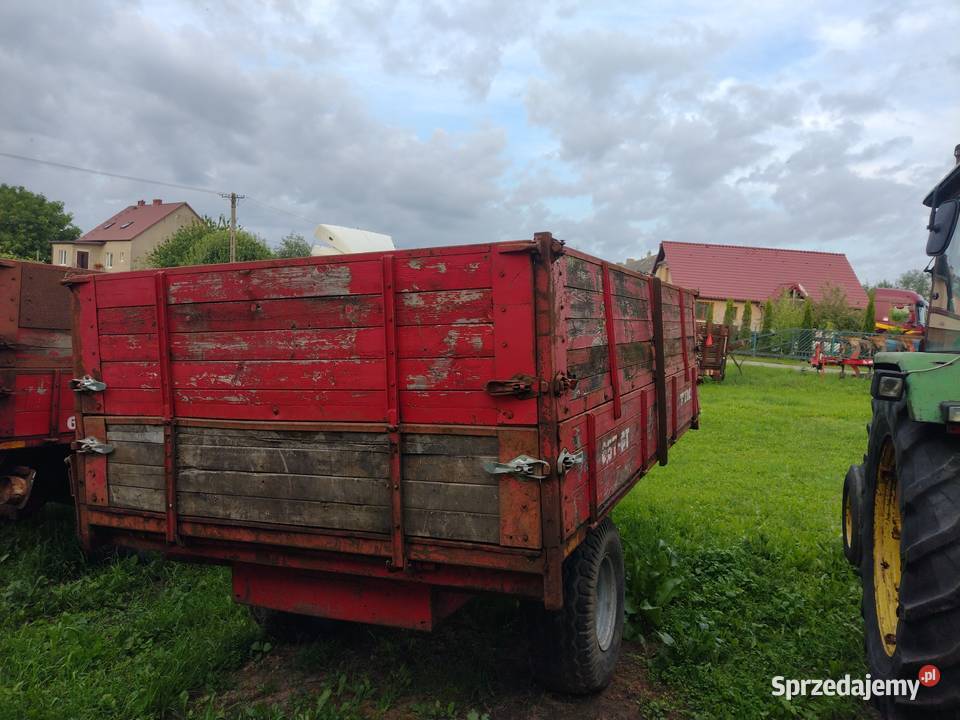 Przyczepa rolnicza Tim 65 wywrotka na tył kujawsko-pomorskie sprzedam