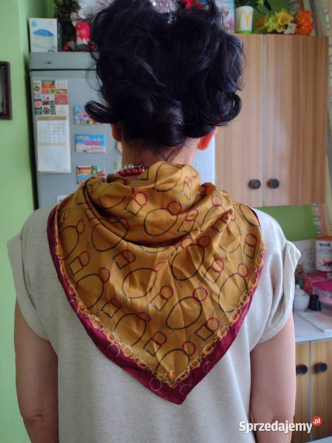 ZARA Ekskluzywna apaszka biznesowa z Madrytu Dla kobiet Kraków