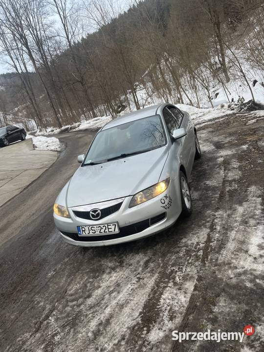Sprzedam Mazda 6 2005 r sprawna jeździ bez centralny zamek Brzyna sprzedam