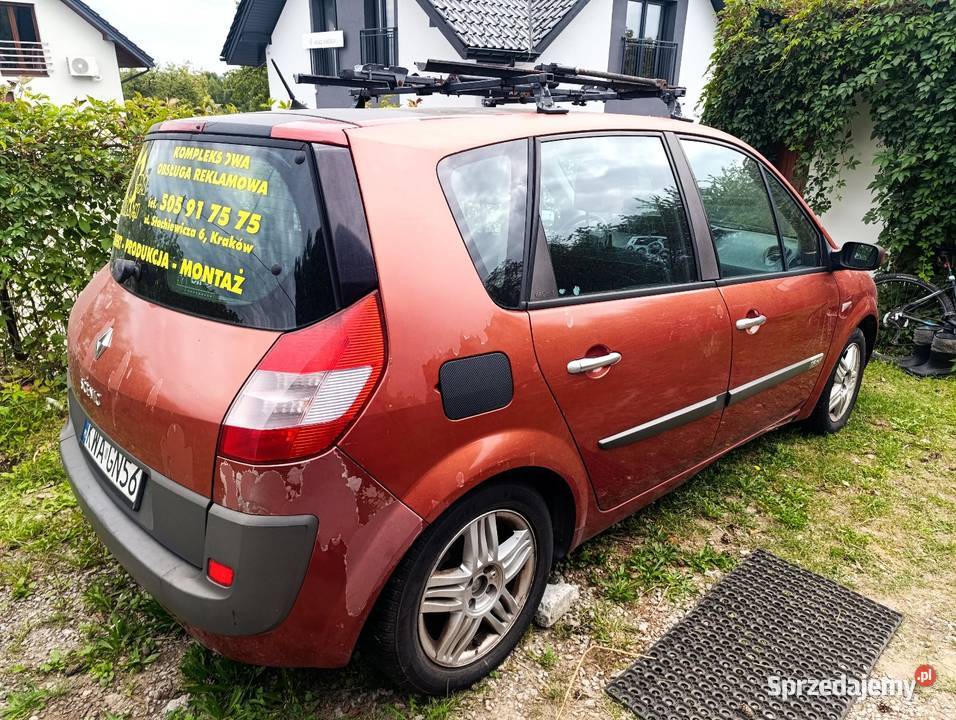 Renault Scenic Renault Scenic II 2 16 benzyna elektryczne szyby Kraków