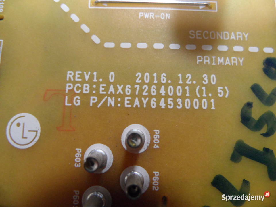 zasilacz telewizora LG 43LJ549V EAX67264001 15 Kielce sprzedam