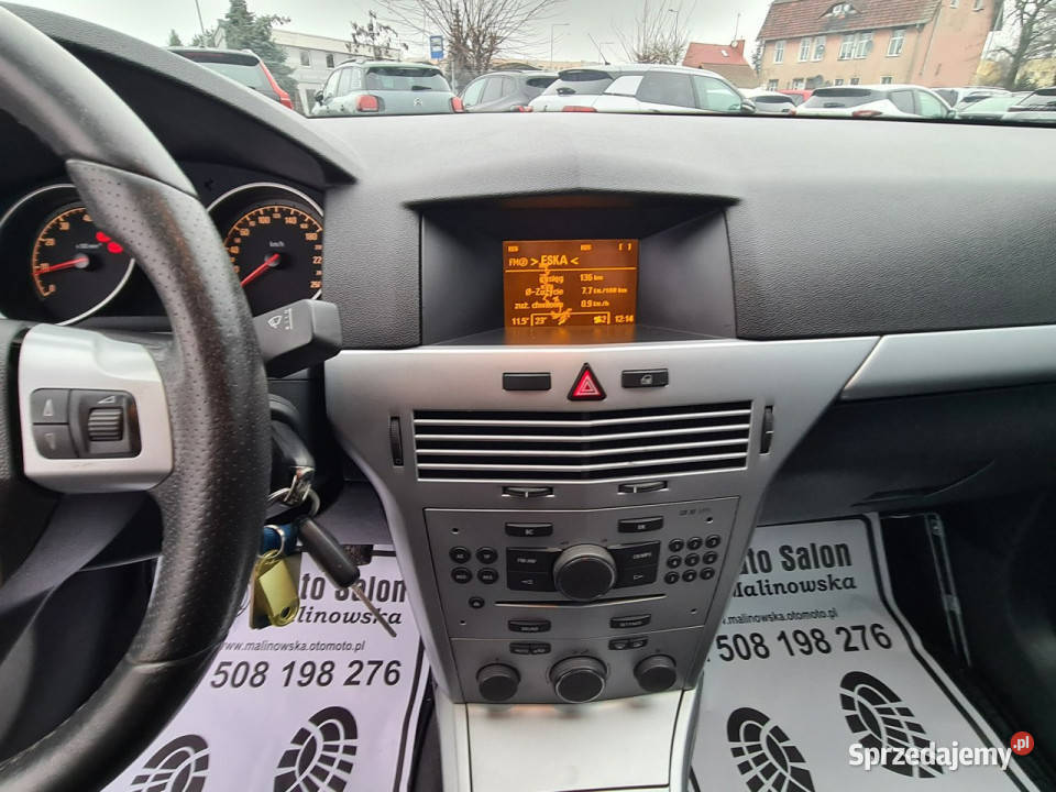 Opel Astra Klimatronik Sensory Tempomat Wzorowy 176000km Wągrowiec