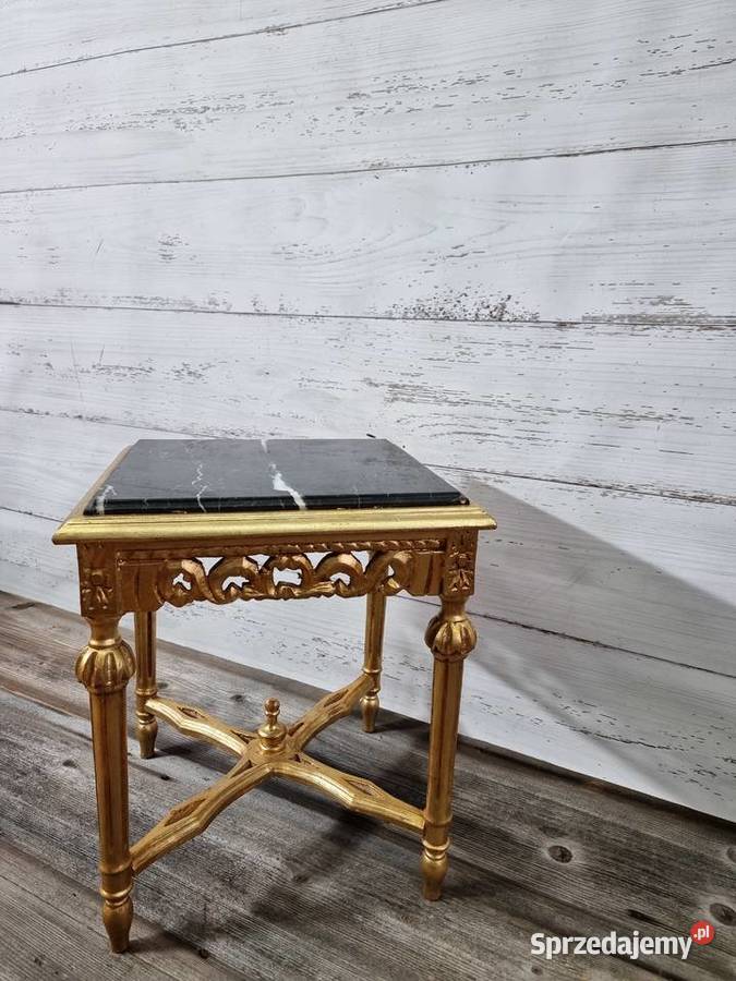 Stolik z blatem marmurowym Sanok sprzedam