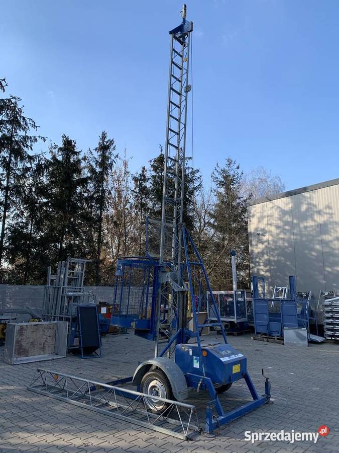 Winda Budowlana wyciąg HERZOG Junior 200 230v 9m wielkopolskie