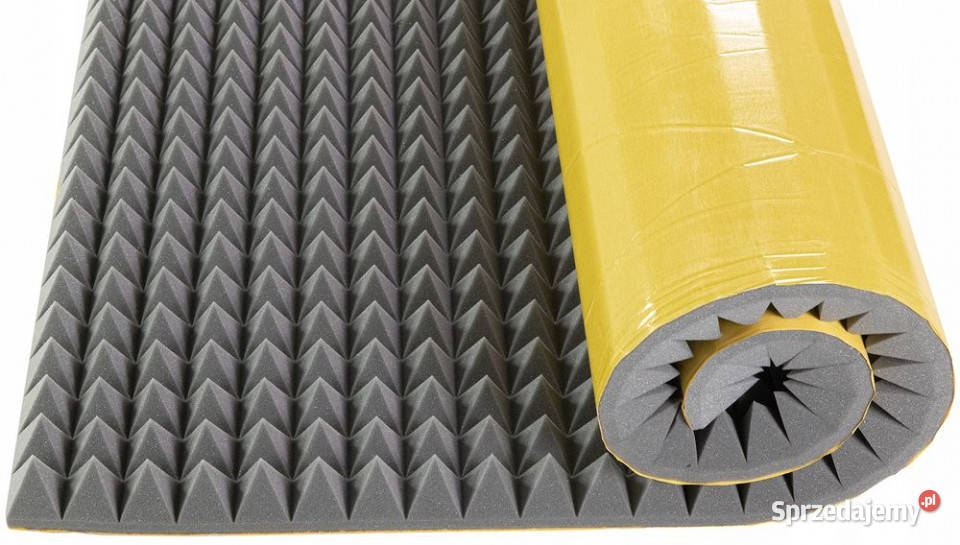 Pianka akustyczna samoprzylepna PIRAMIDKA 6 z Łąki sprzedam