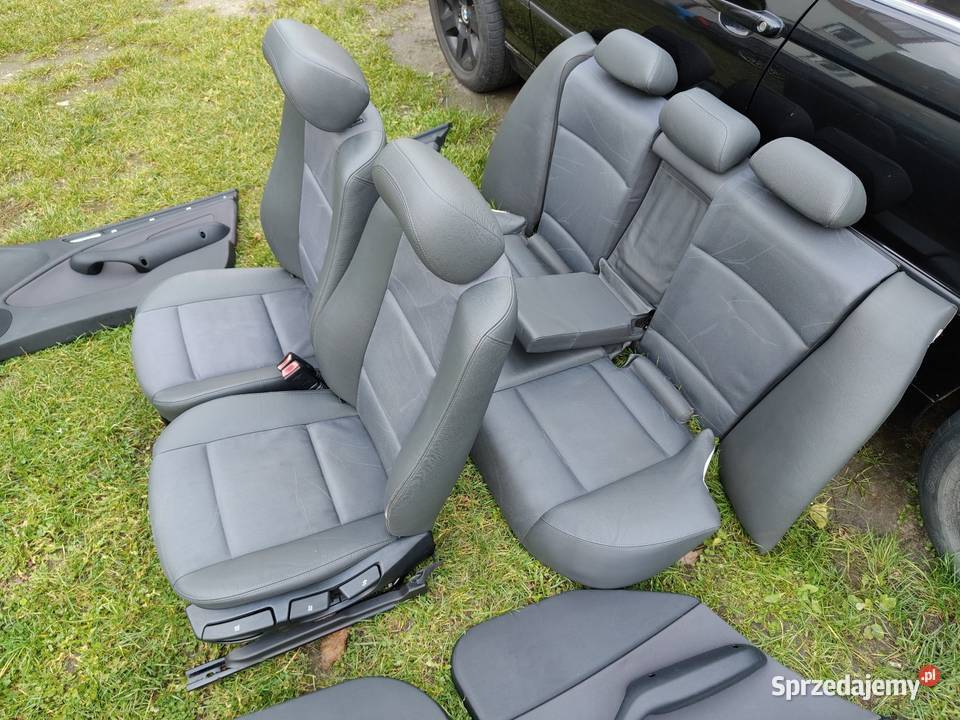 Bmw e46 sedan fotele pół skóry grzane Europa