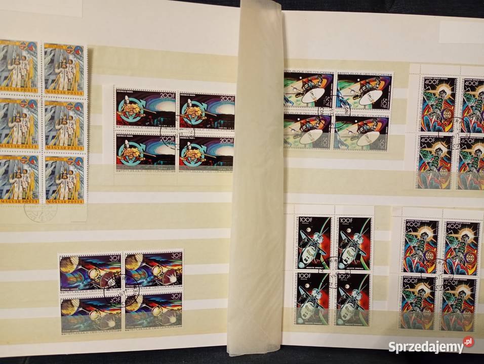 Album klaser ze znaczkami pocztowymi świat temat Łowicz