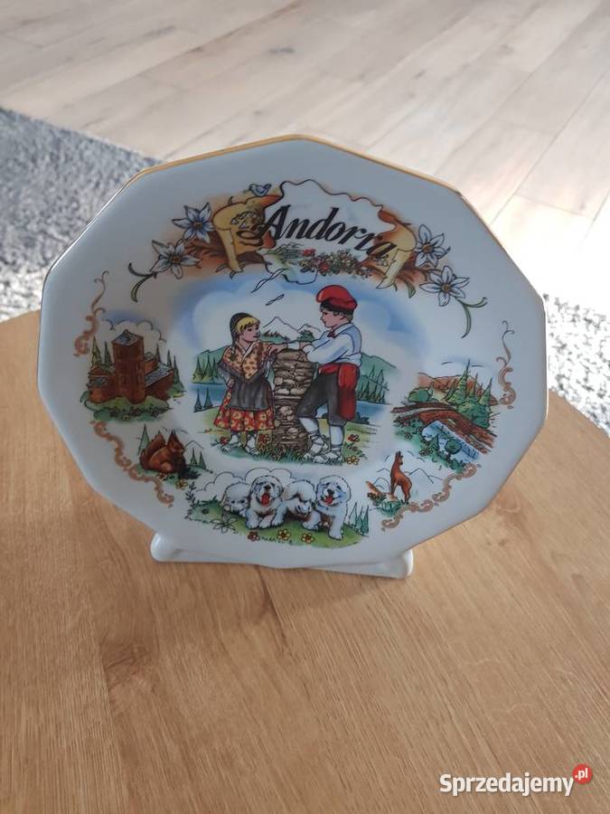 Talerz ozdobny Andorra Wola Podłężna