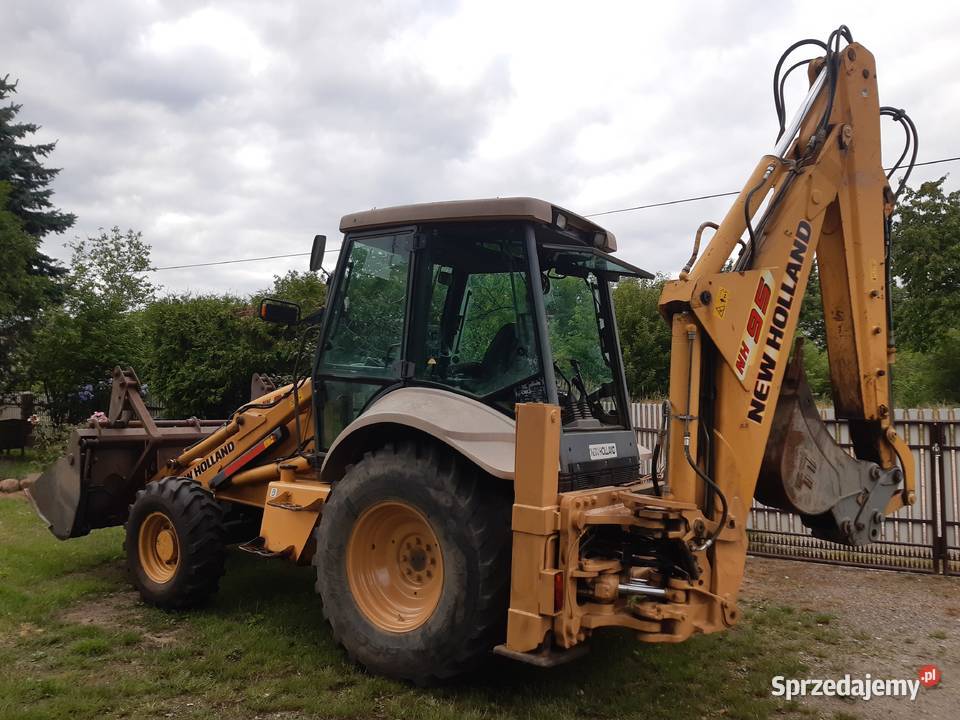 koparko ładowarka HolLand nh95 jcb cat case podkarpackie