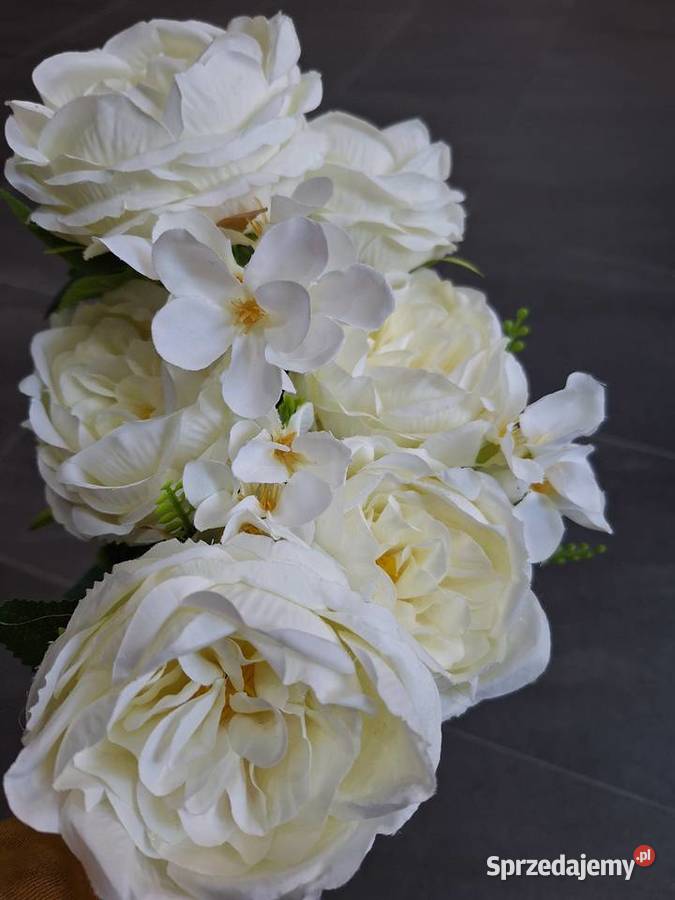 Bukiet róże 50 kwiaty sztuczne Żagań