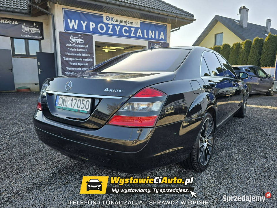 Mercedes S 500 50 V8 BenzynaLPG Telefon 782 418