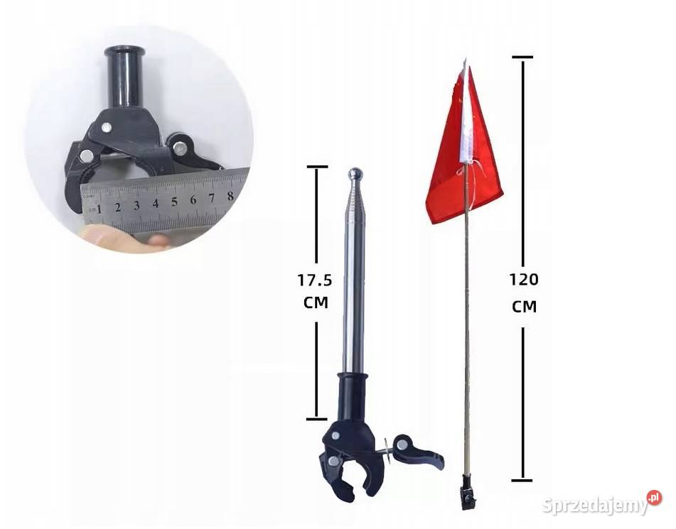 Maszt teleskopowy do motocykla roweru 12 m Sosnowiec sprzedam