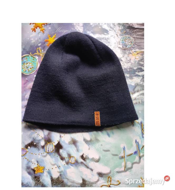 czapka zimowa ciepłą elegancka miejska sportowa sprzedam