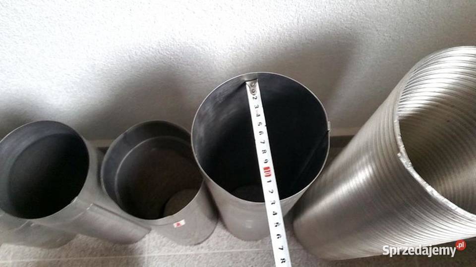Rury spalinowe kwasoodporne różne wymiary Koszalin sprzedam
