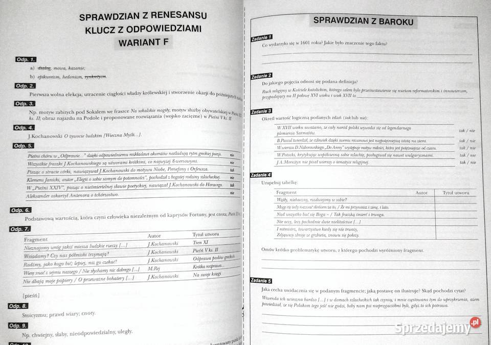 Vademecum maturzysty Język polski Barbara