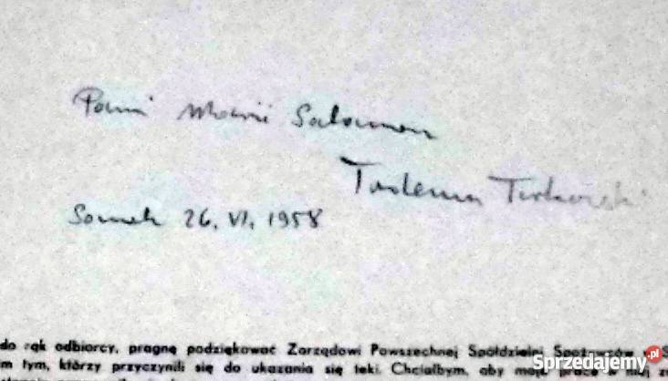 Tadeusz Turkowski SANOK drzeworyty z autografem Kraków