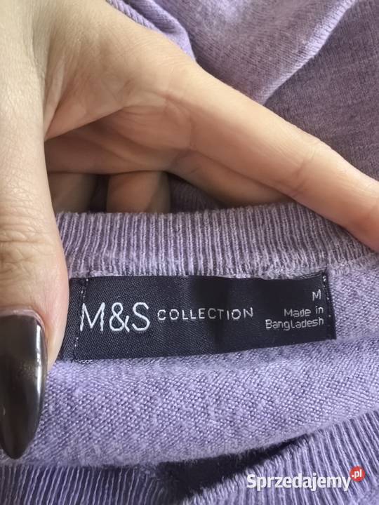 Sweter damski size M lila Wrocław