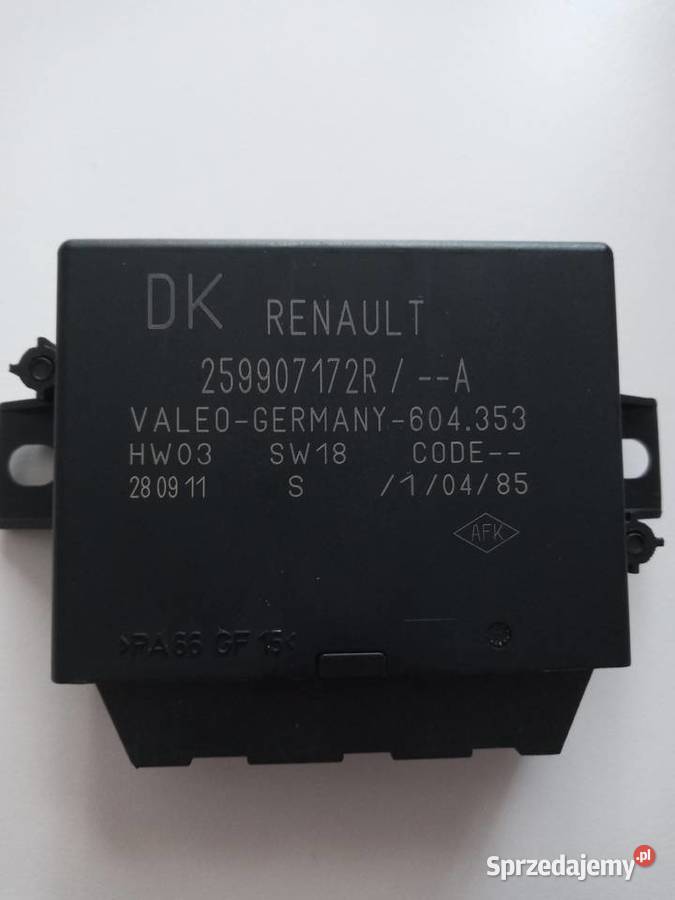 RENAULT GRAND SCENIC III MODUŁ PDC 259907172R osobowe Choszczno