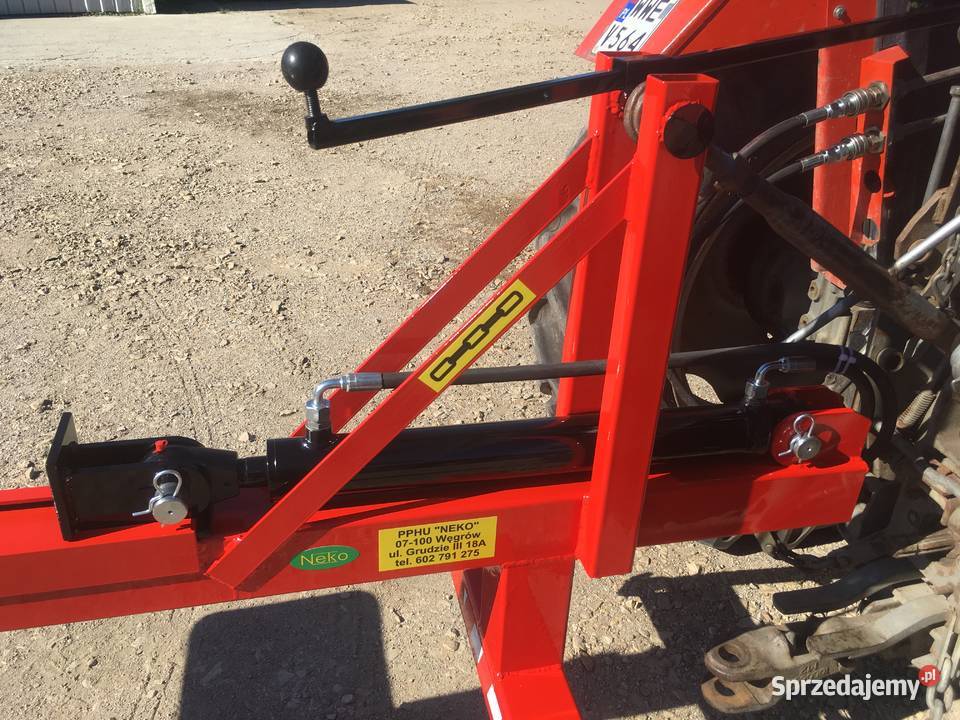 Łuparka do drewna hydrauliczna do ciągnika