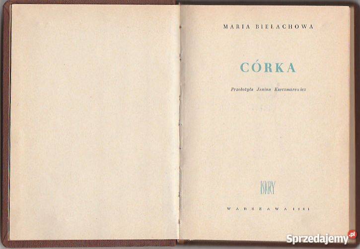 7498 CÓRKA MARIA BIEŁACHOWA Czyrna