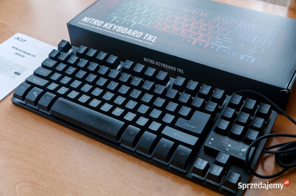 Klawiatura gamingowa ACER NITRO TKL NKW 120 Stara Wieś