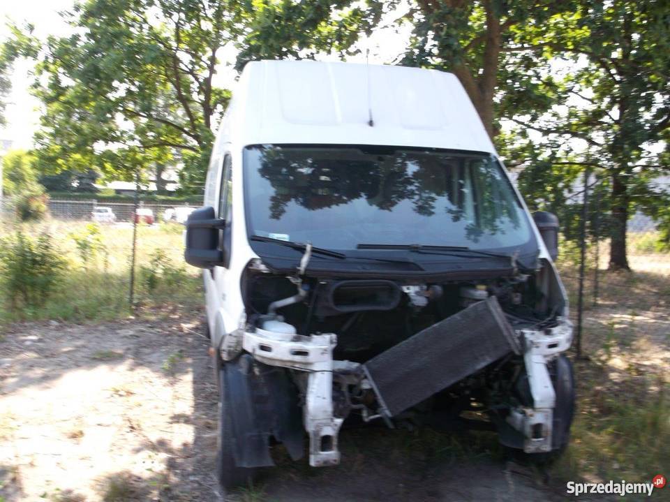 Fiat DUCATO L5H3 MEGAMAX Uszkodzony homologacja na ciężarowe Warszawa