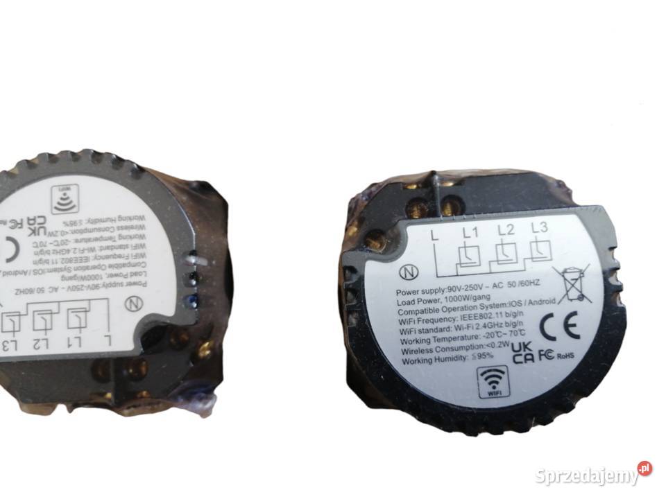 Wyłącznik podwójny Dotykowy BSeed czarny sprzedam