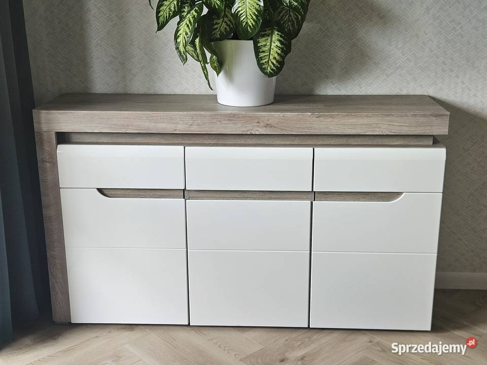 Komplet Mebli IRMA dąbbiały komoda kredens regał Bydgoszcz