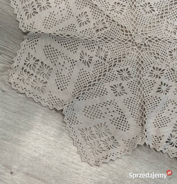 Serweta szydełko trapez 60x60 łódzkie Łódź