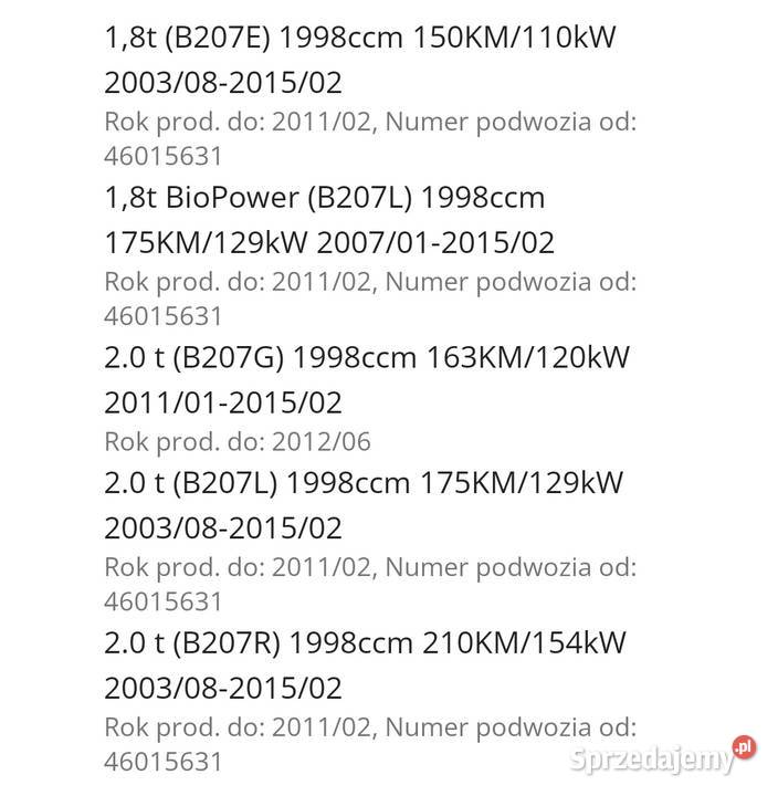 Pompa paliwa Bosch o 0 986 580 807 osobowe Kołobrzeg
