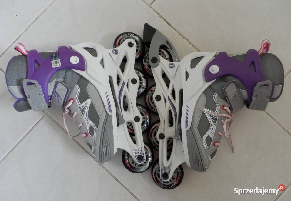 Rolki Oxelo z kaskiem i ochraniaczami Szczecin