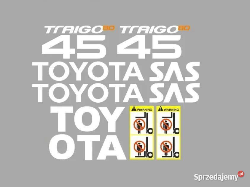 Naklejki oklejenie TOYOTA TRAIGO 45 Zamiennik Karoseria mazowieckie