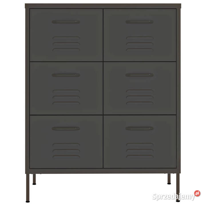 Szafka z szufladami antracytowa 80x35x1015 mazowieckie Warszawa sprzedam