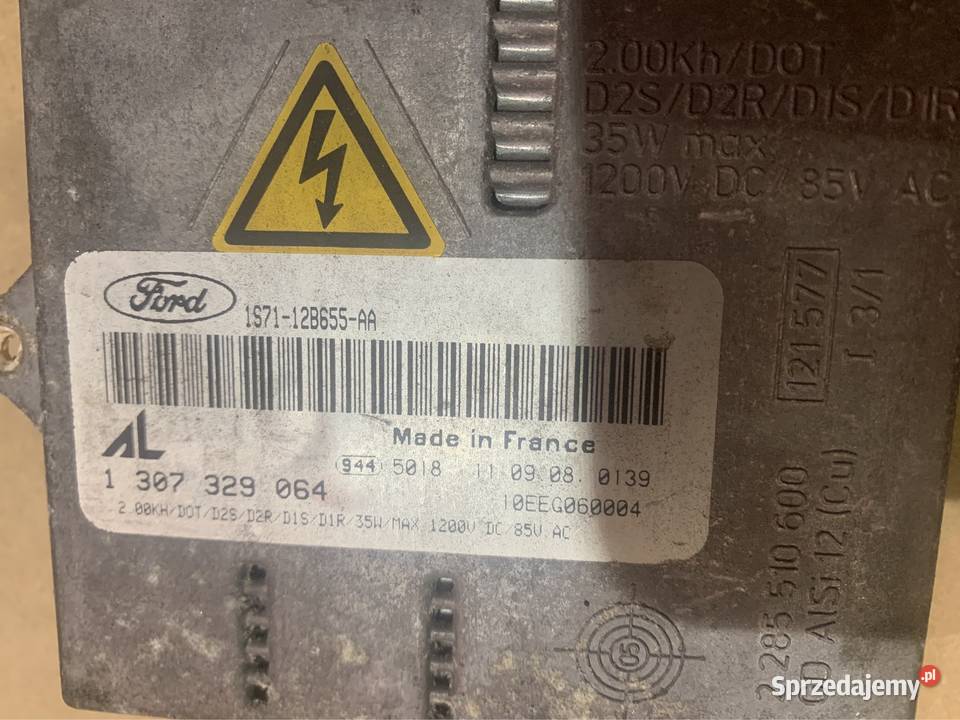 Przetwornica xenon 1307329064 Ford mazda bmw zachodniopomorskie Szczecin