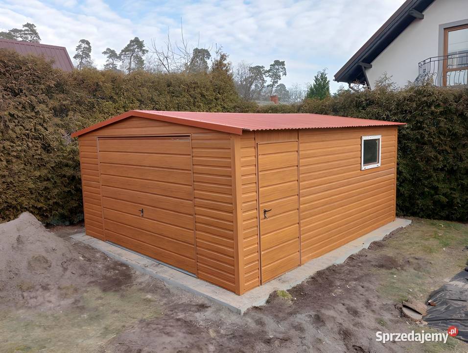 Garaż Blaszany 4x5m Dach dwuspadowy PREMIUM Nowy Sącz