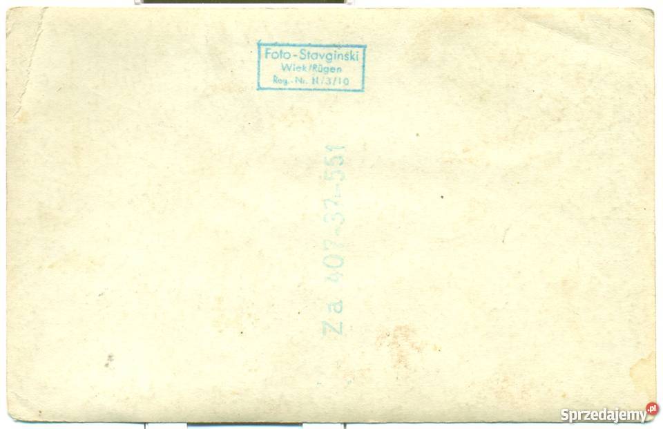 Stara fotografia kościół pociąg wagony port Ostrów Wielkopolski sprzedam