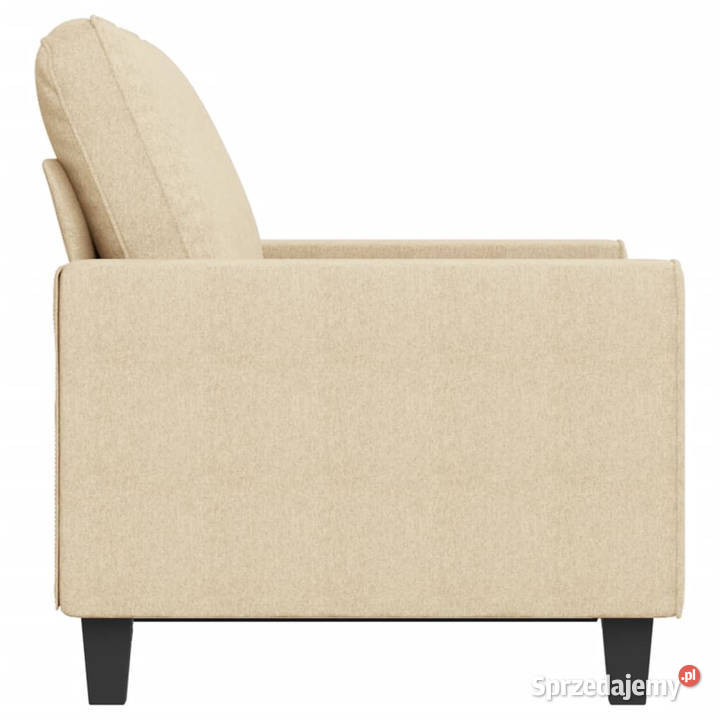 2osobowa sofa kremowa 120 tapicerowana tkaniną mazowieckie Warszawa