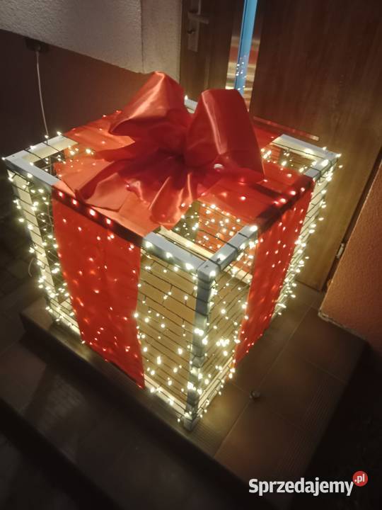 Dekoracja świąteczna 500 LED Czerwona Kokarda Chojnice sprzedam