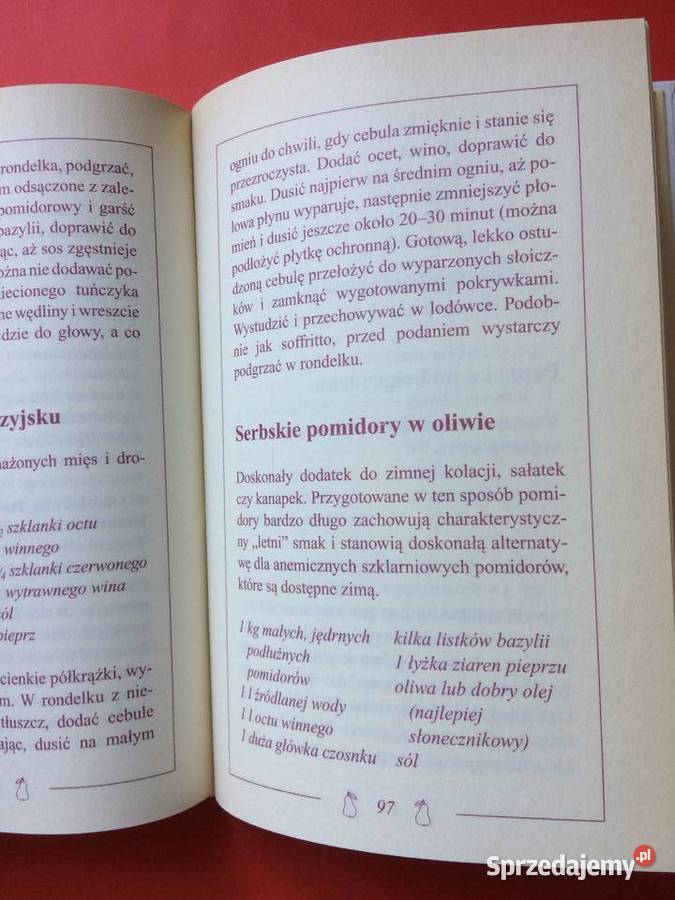 2596 Kuchnia Pikantne I Słodkie Przetwory Antykwariat
