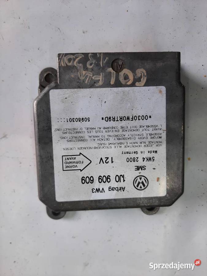 GOLF IV BORA IV Sensor sterownik moduł poduszek Ksawerów sprzedam