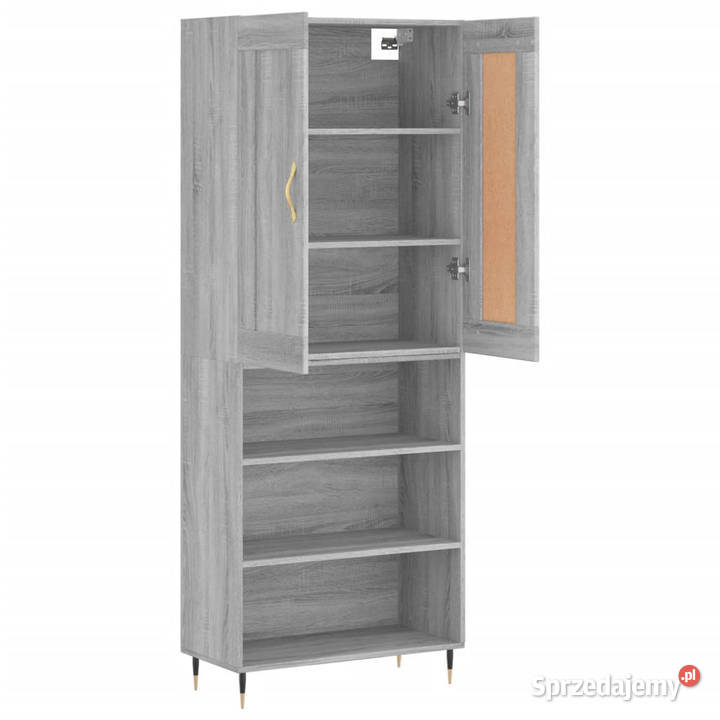 Witrynka szary dąb sonoma 695x34x180 materiał mazowieckie Warszawa
