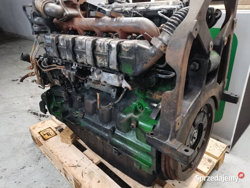 Koło zamachowe John Deere 6155 R wielkopolskie