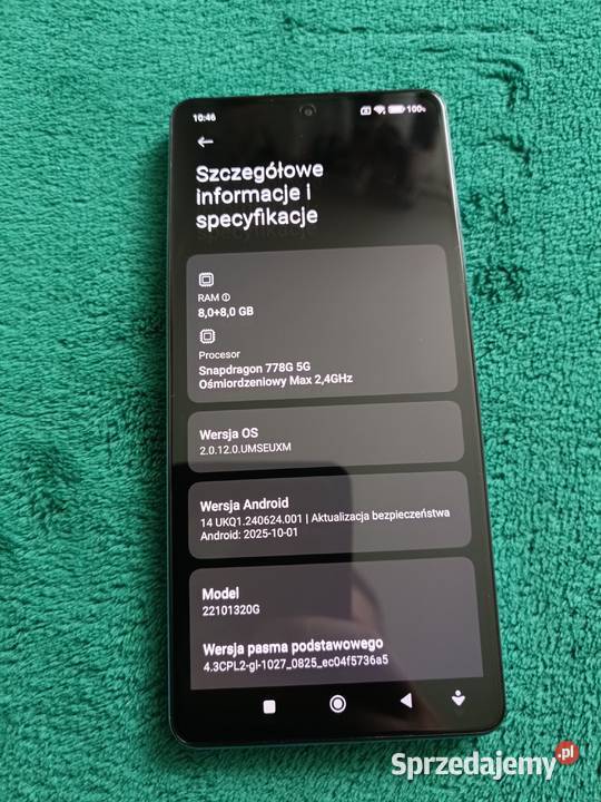 POCO X5 Pro 5G Blue 8GB RAM 256GB ROM Pruszków