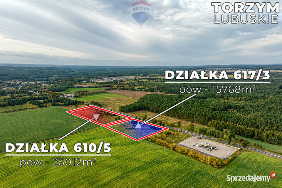 Na sprzedaż 2 działki z potencjałem 0m