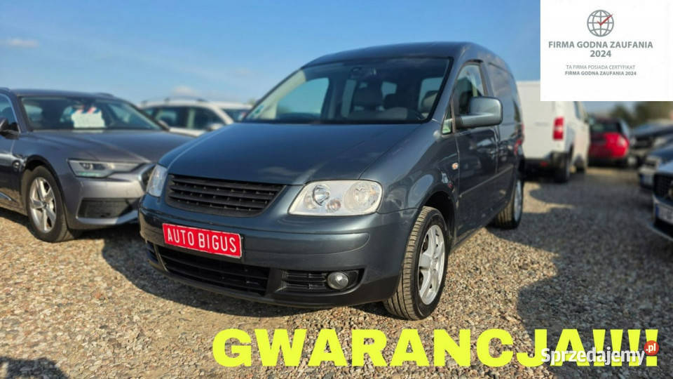 Volkswagen Caddy climatronic Life navi III 2004 klimatyzacja Lębork