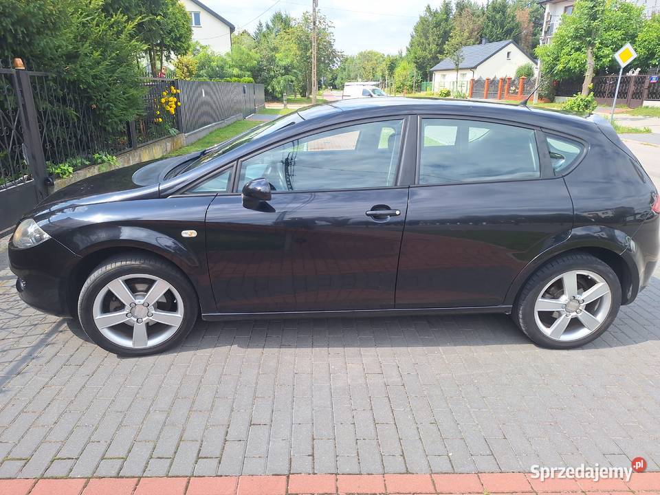 Seat Leon 2007 16 MPI LPG bogato wyposażony nieuszkodzony mazowieckie Tłuszcz