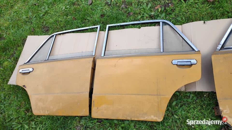 Drzwi 4 Duży Fiat 125p komplet PT oryginał Karoseria