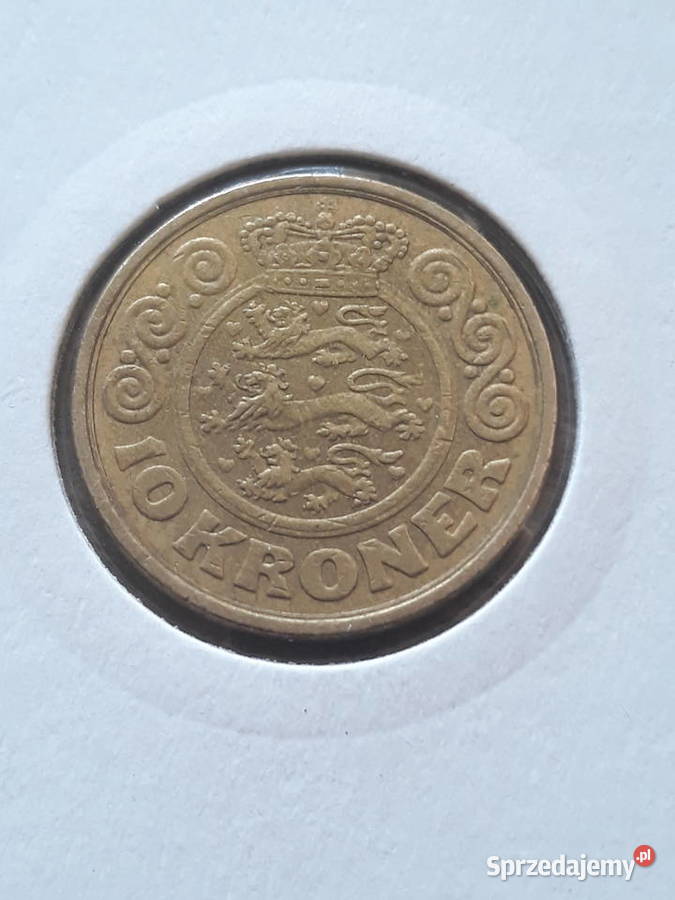 10 Koron Dania 1989 r Konin